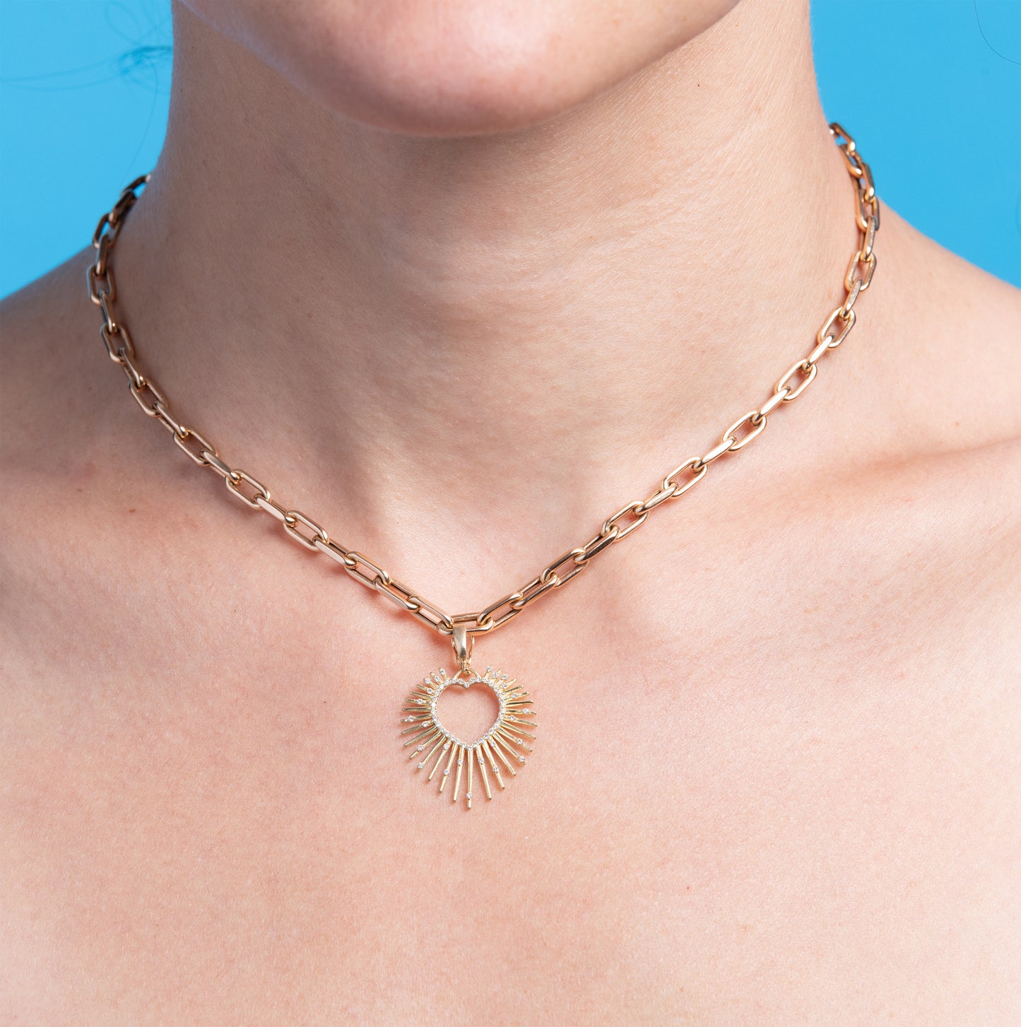 
                  
                    Diamond Halo Heart Charm
                  
                
