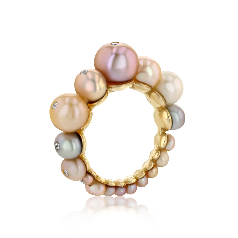 Pearl Crown Ring