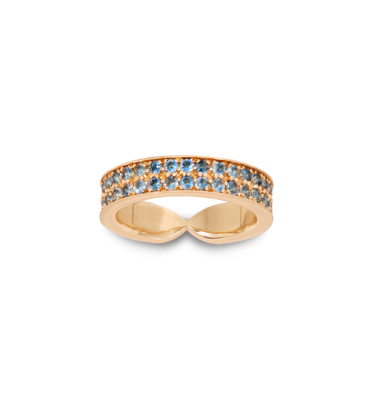 
                  
                    Double Aquamarine Goddess Wrap Ring
                  
                
