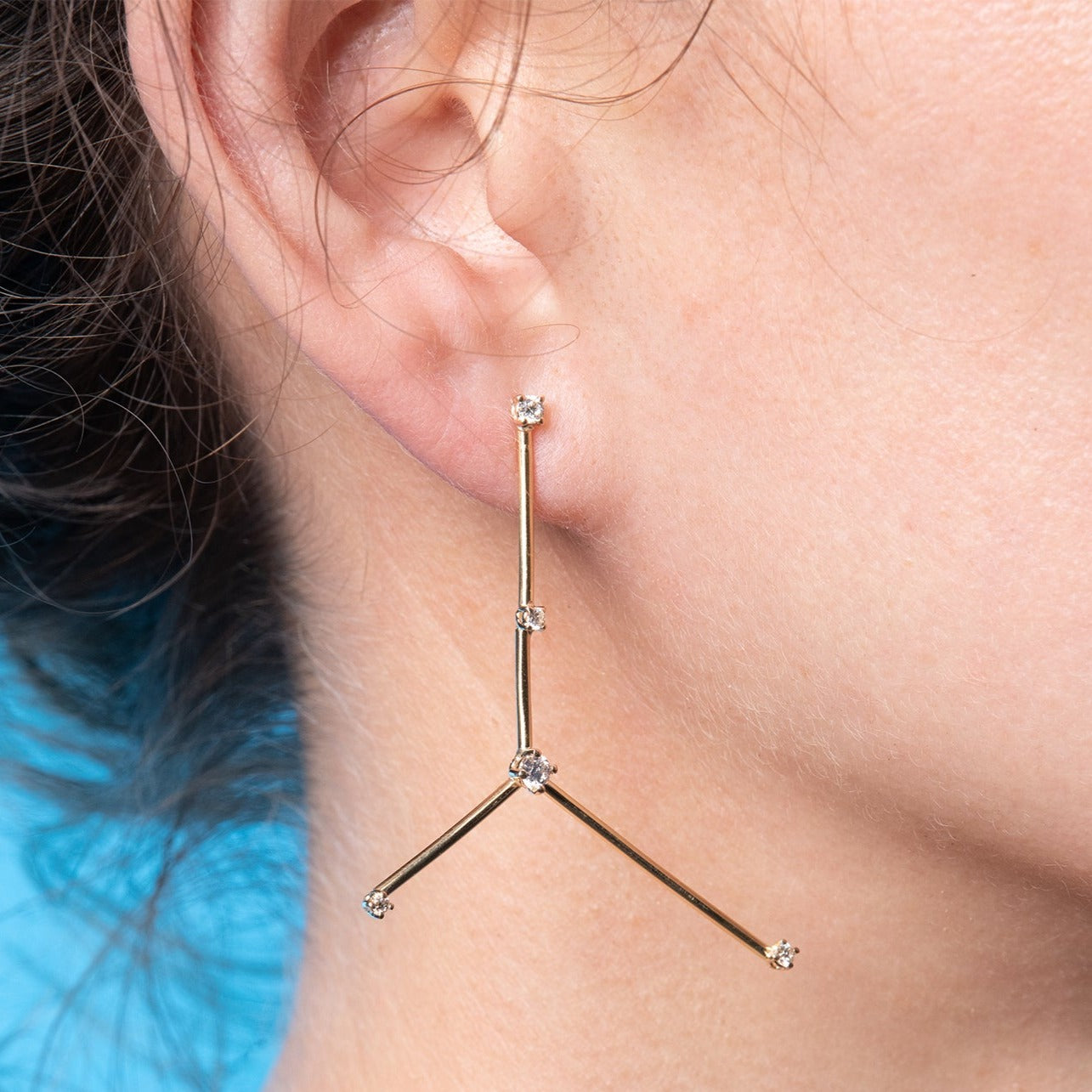 
                  
                    Cancer Constellation Earring (Small, Single)
                  
                