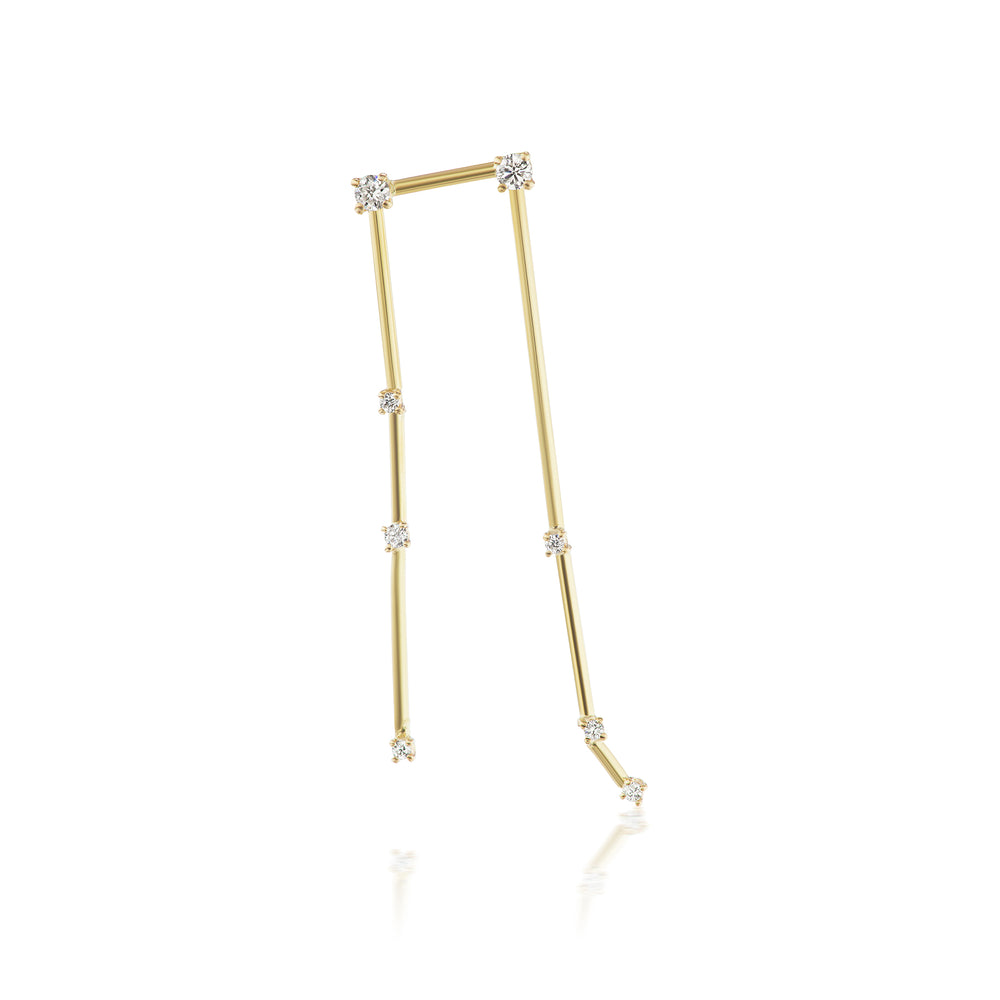 Gemini Constellation Earring (Small, Single)