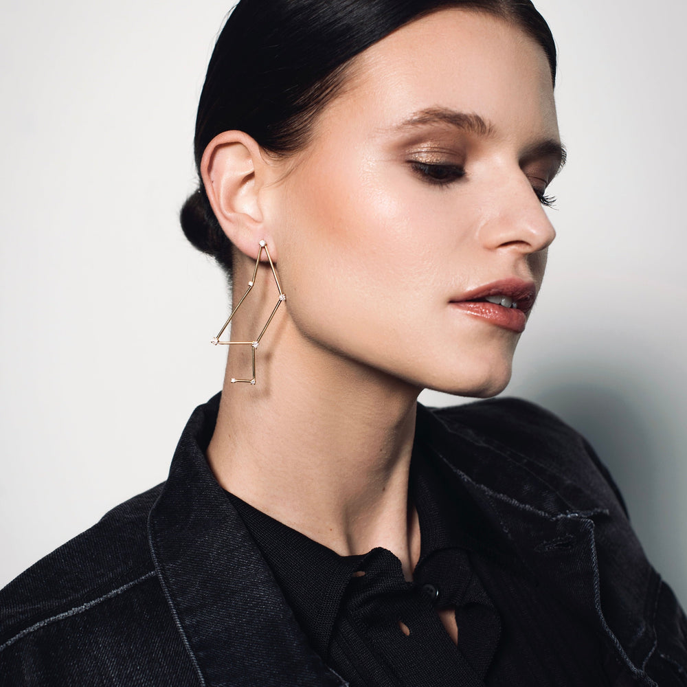 
                  
                    Leo Constellation Earring (Large, Single)
                  
                