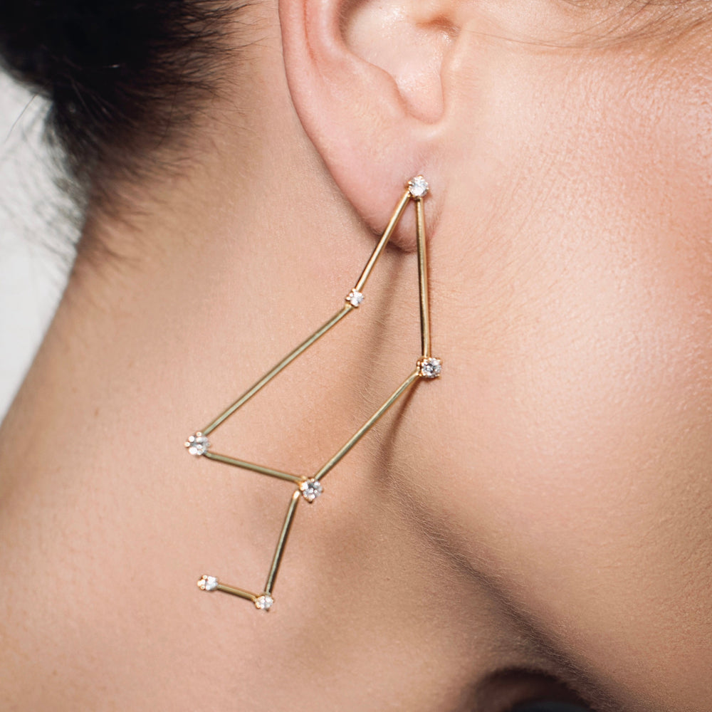 
                  
                    Leo Constellation Earring (Large, Single)
                  
                