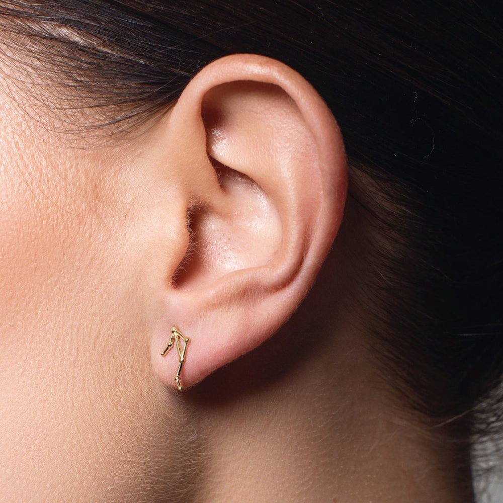
                  
                    Libra Constellation Gold Stud Earrings
                  
                