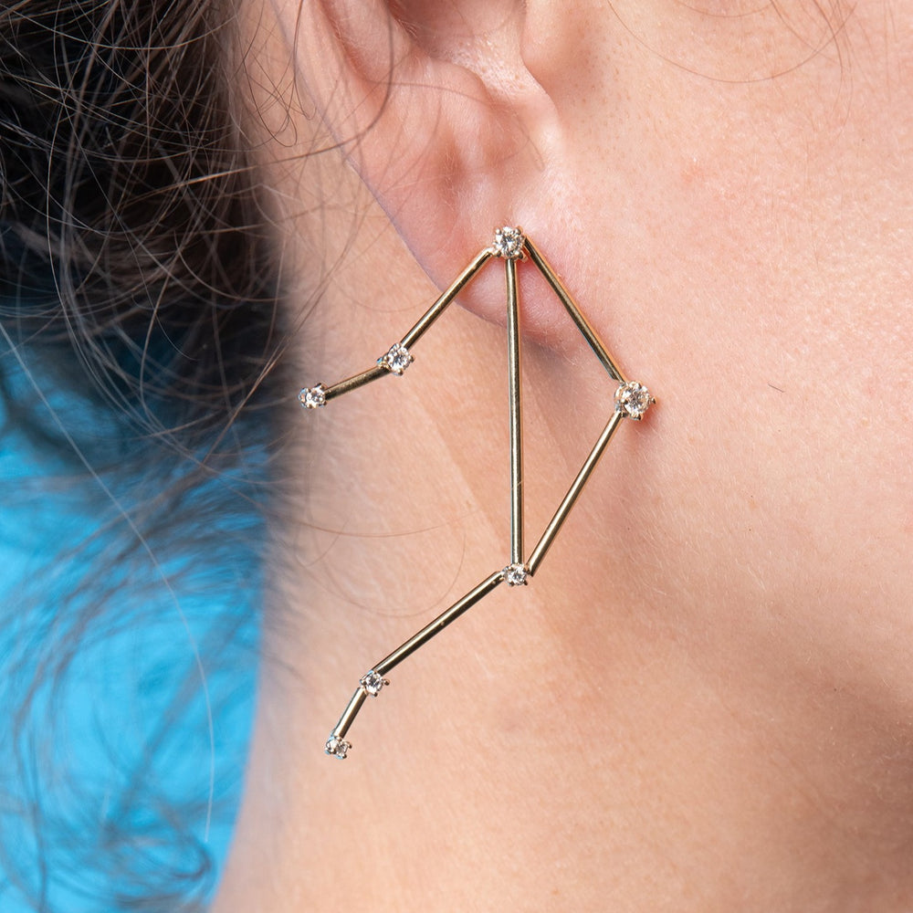 
                  
                    Libra Constellation Earring (Small, Single)
                  
                