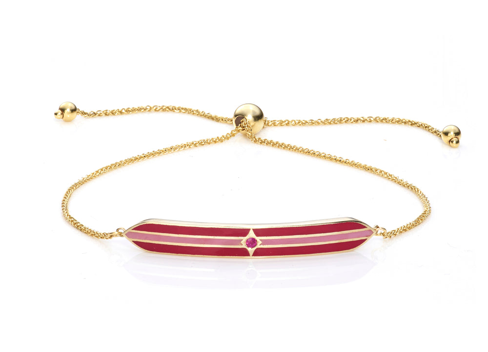 Nihi Surf Goddess Bracelet (ruby)