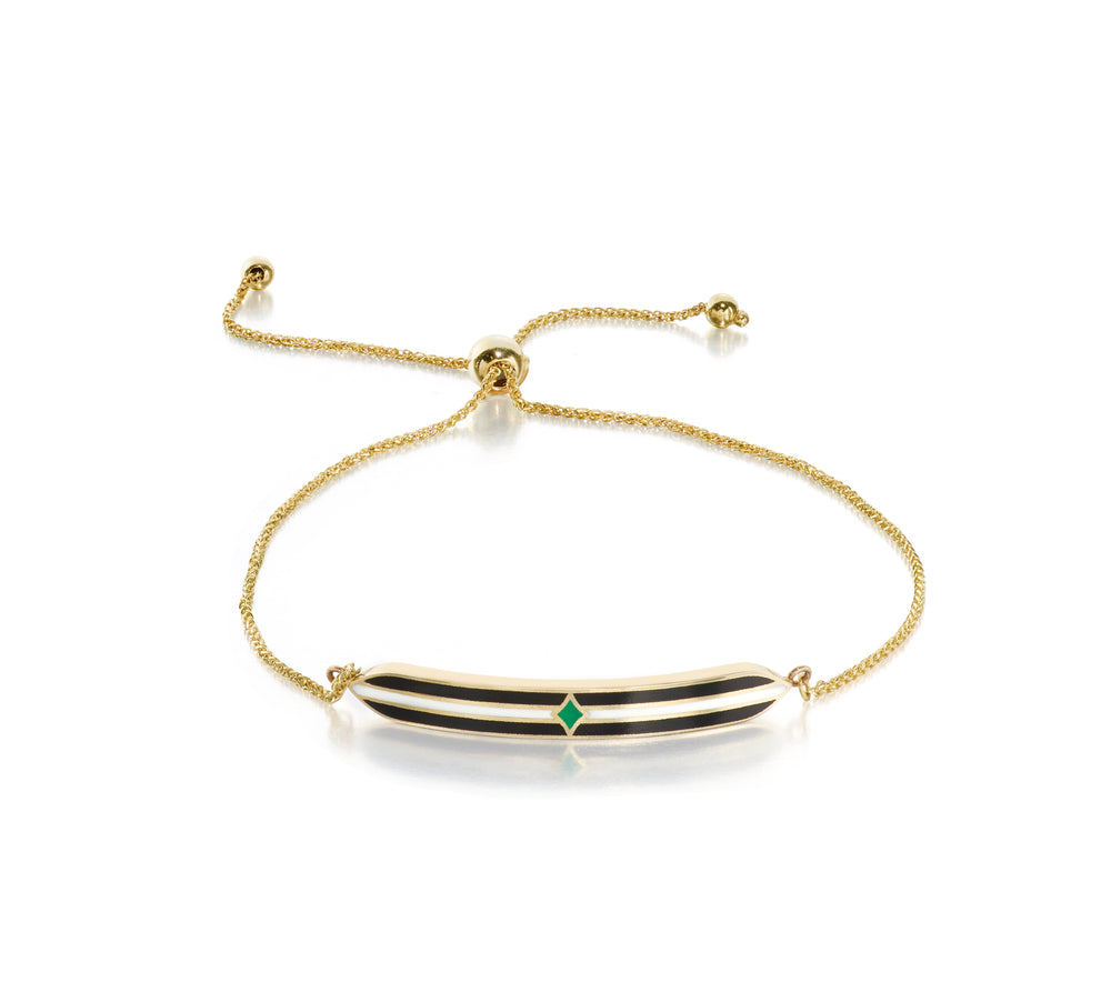 Nihi Surf Goddess Bracelet (emerald)