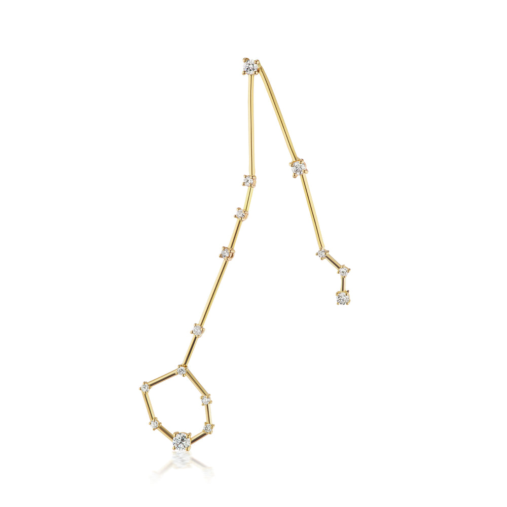 Pisces Constellation Earring (Large, Single)