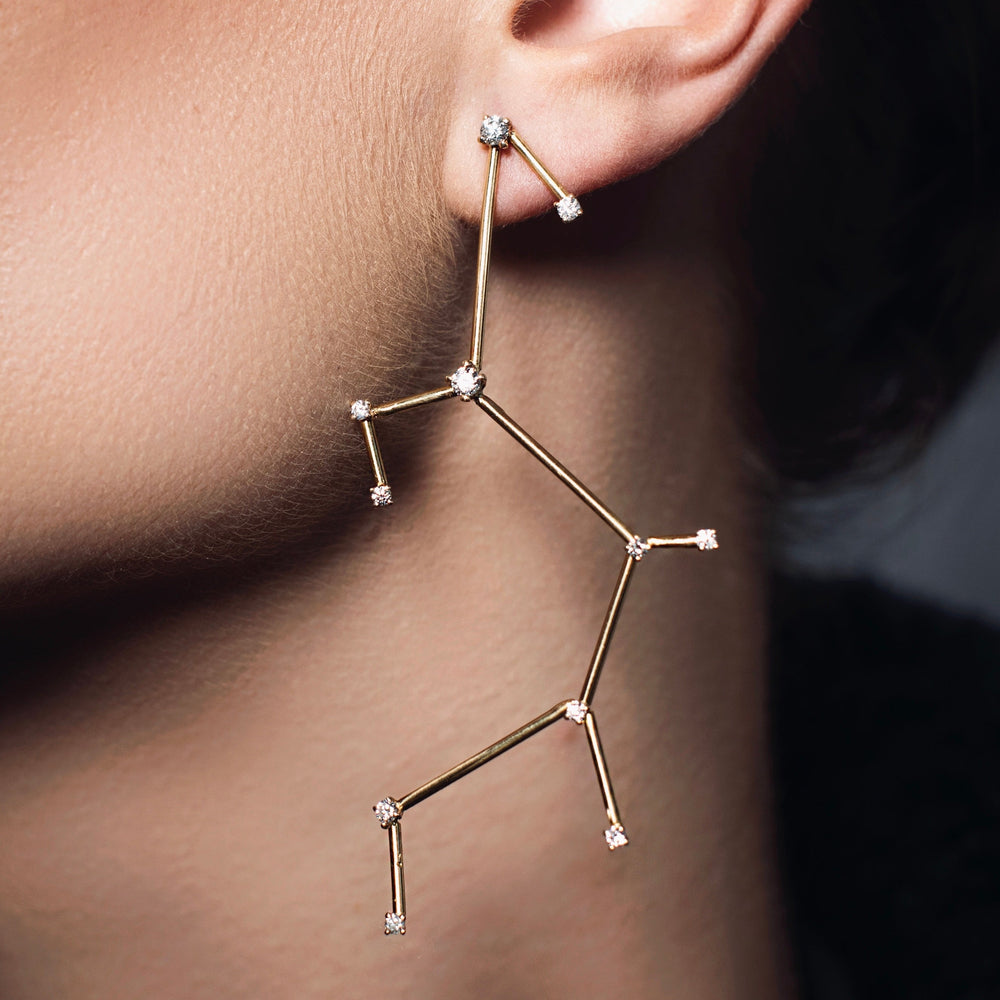 
                  
                    Sagittarius Constellation Earring (Large, Single)
                  
                