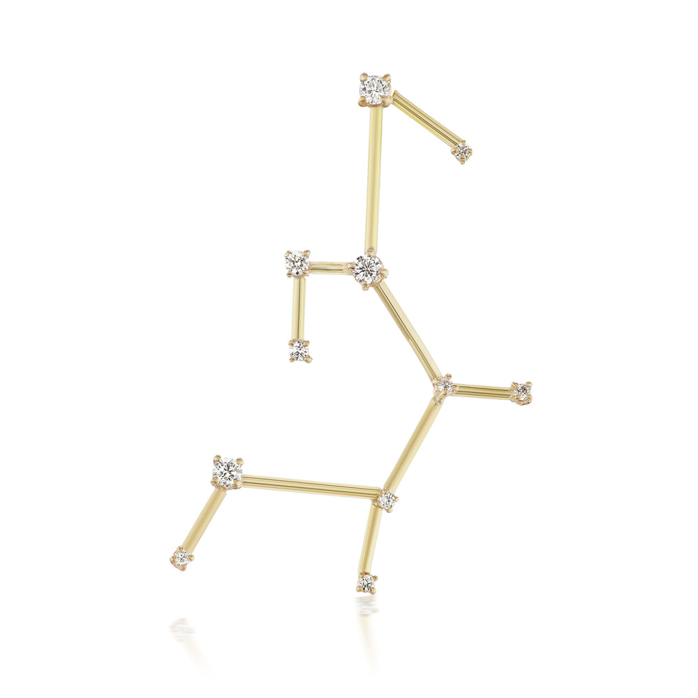 
                  
                    Sagittarius Constellation Earring (Small, Single)
                  
                