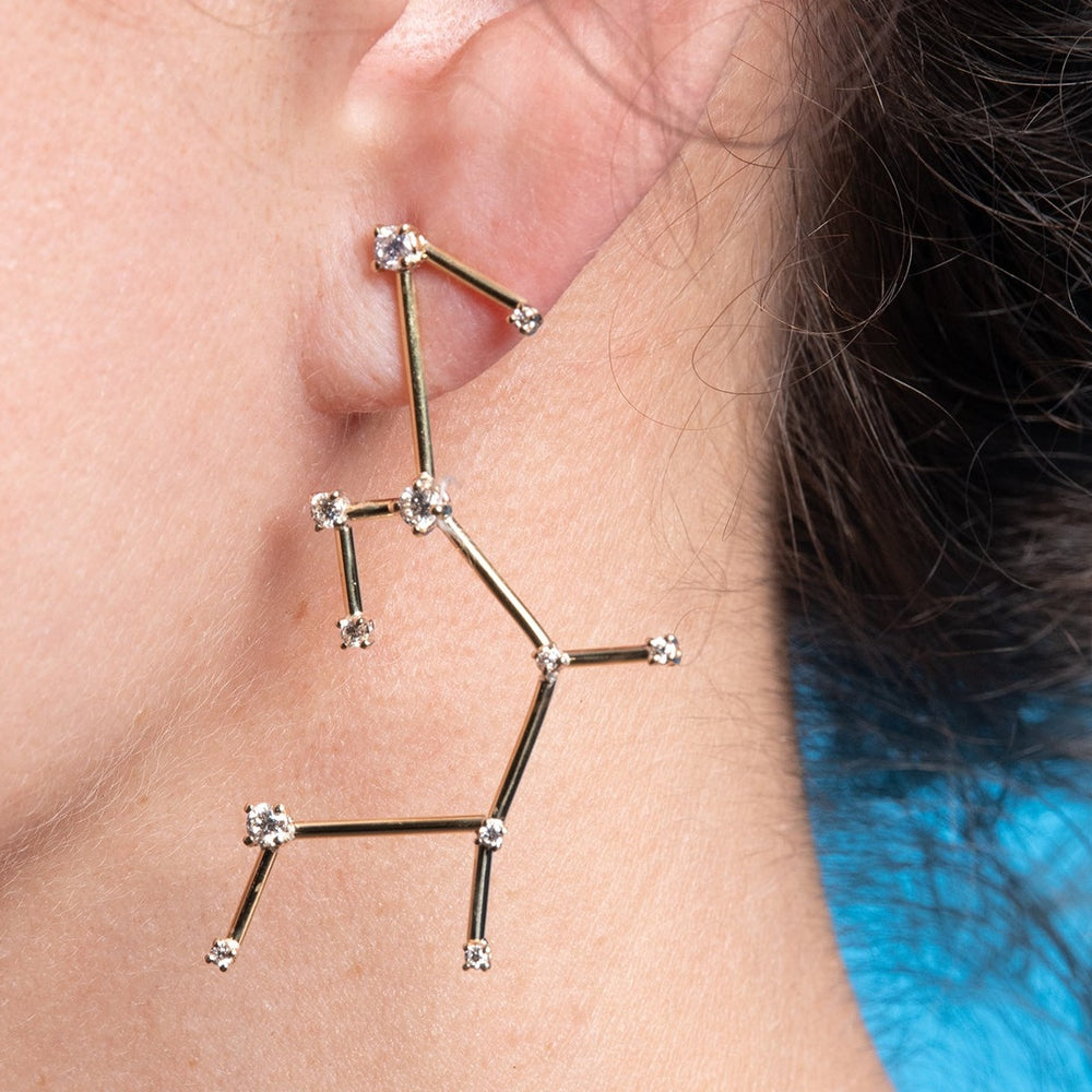 
                  
                    Sagittarius Constellation Earring (Small, Single)
                  
                