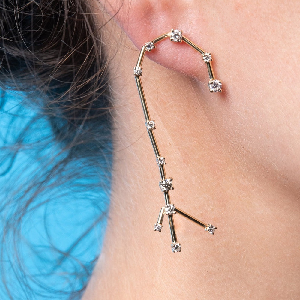 
                  
                    Scorpio Constellation Earring (Small, Single)
                  
                