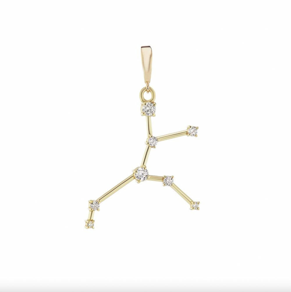 Virgo Constellation Charm (Small)