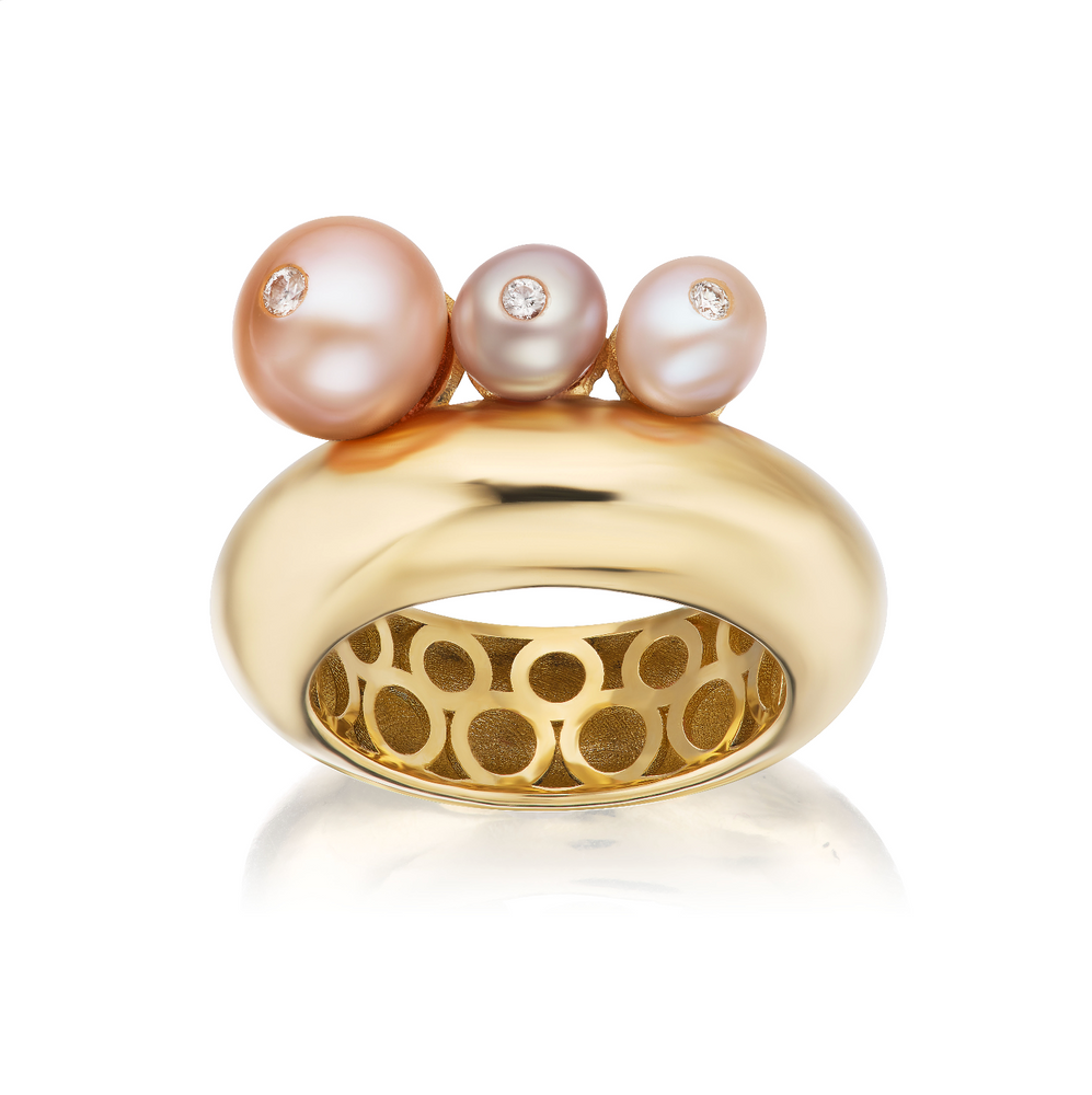 Pearl Bubble Ring