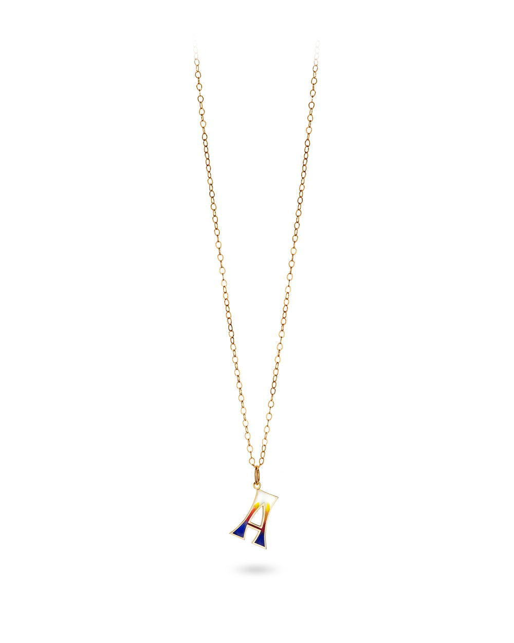 Capital Surf Initial Necklace