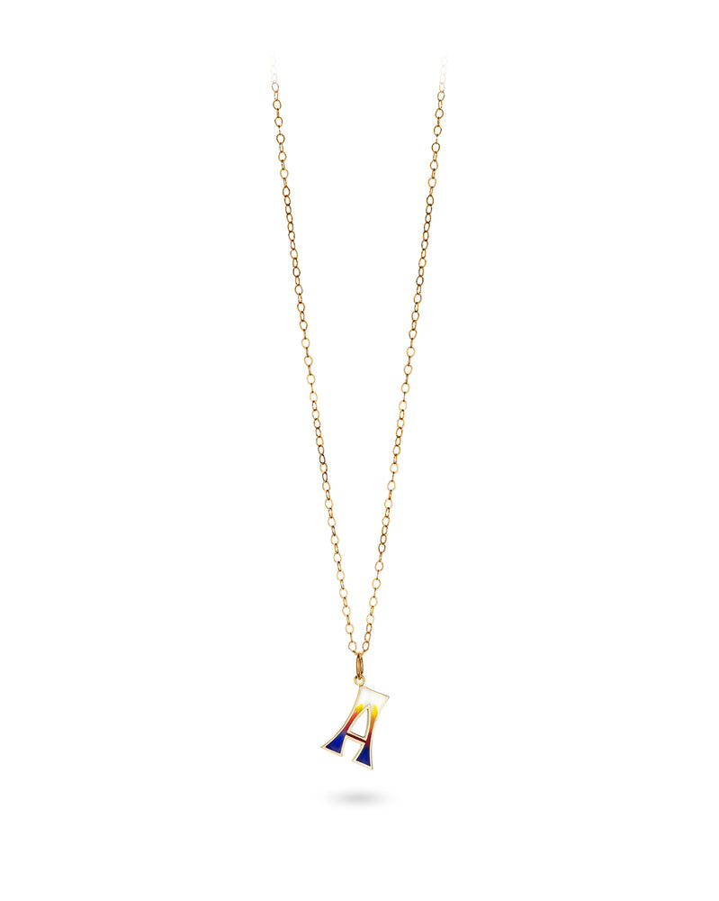 
                  
                    Capital Surf Initial Necklace
                  
                