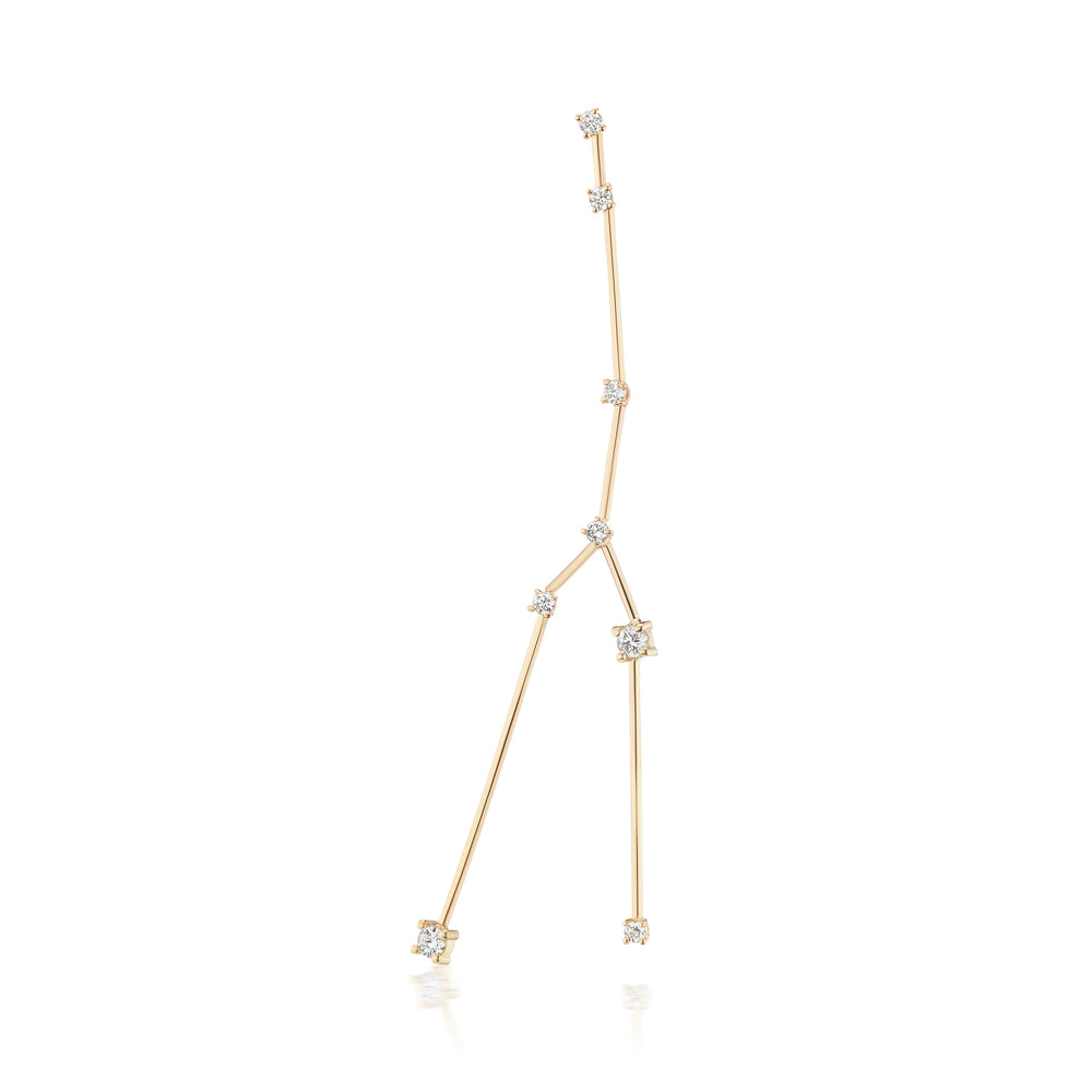 Taurus Constellation Earring (Large,Single)