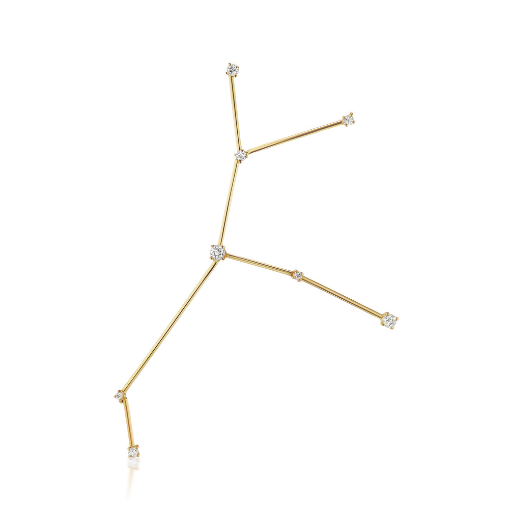 Virgo Constellation Earring (Large, Single)