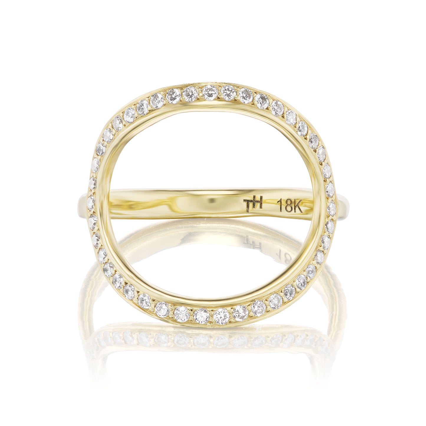 
                  
                    Diamond Circle Ring
                  
                